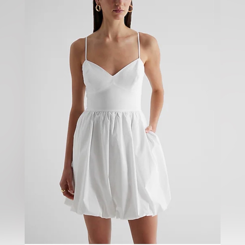 Express White Dress